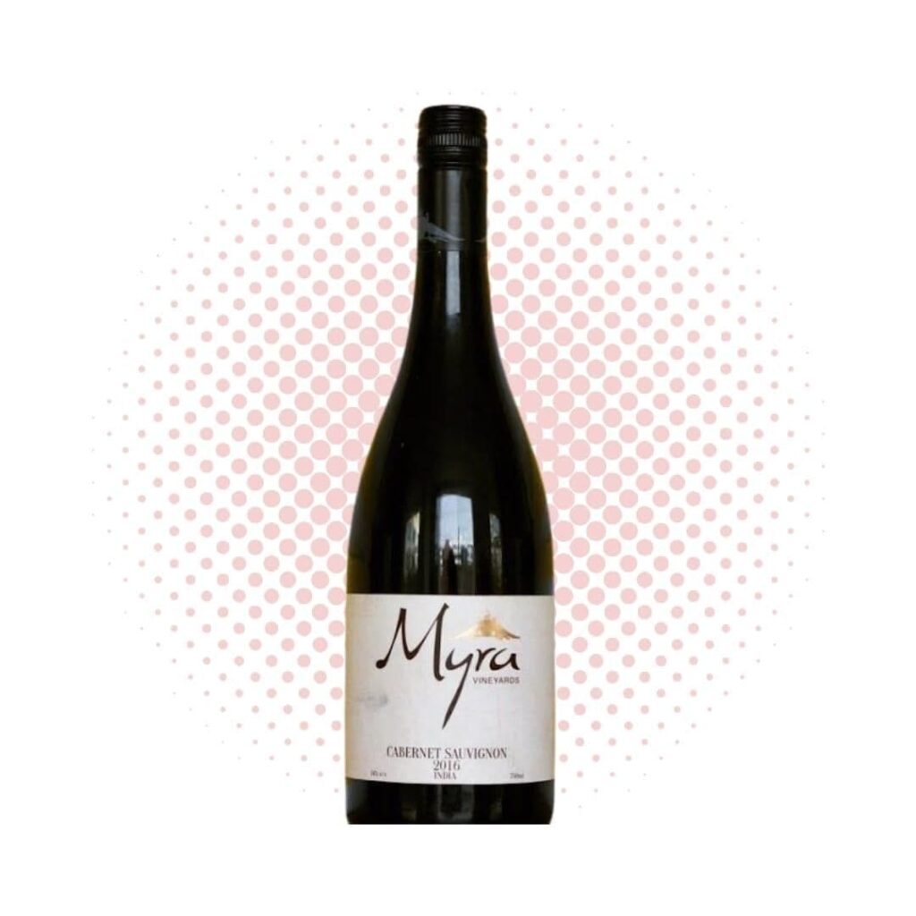 A bottle of myra is a Wine Brand available at liquor shop in jaipur